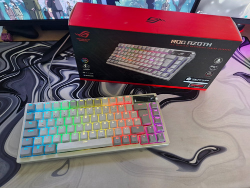 Asus rog azoth rgb weiß - rgb,